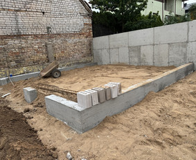 Atraminės sienelės,betoniniai laiptai,pamatai tvoroms / Daniel / Darbų pavyzdys ID 3996619