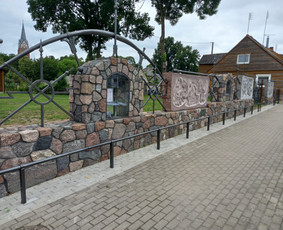 Akmeninių tvorų mūrijimas - Klinkerio mūras, įvairūs statiniai i&scaron; akmens - 1