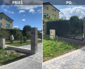 Šlapio fasado smulkūs darbai ir remontas / Šlapio fasado smulkūs darbai ir remontas / Darbų pavyzdys ID 4001263