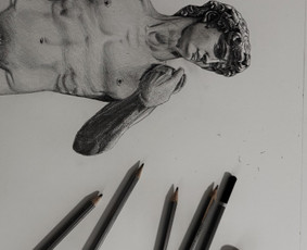 40x70cm popierius, pieštukas, markeriai. 2025