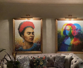100x120cm drobė, akriliniai dažai. 2021