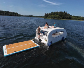 Nuomos paslaugos - Katamarano su elektriniu varikliu nuoma - 3