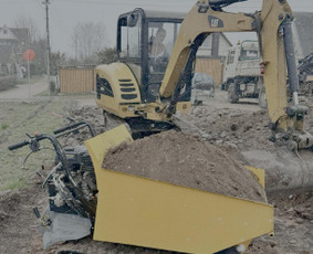 Žemės kasimas, lyginimas - Polių gręžimo, žemės kasimo, lyginimo darbai - 4