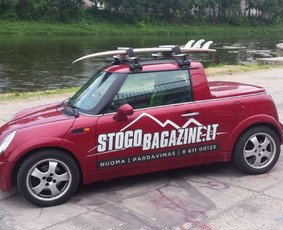 Thule bagažinių ir dviračio laikiklių nuoma Vilniuje / UAB Smart projektai / Darbų pavyzdys ID 4002497