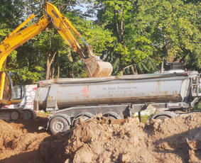Žemės kasimas, lyginimas - Ekskavatoriu nuoma ir paslaugos - 3