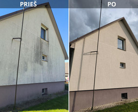 Trinkelių, stogo, fasado plovimas - Fasadų plovimas - 4 Fasadų plovimas - Trinkelių, stogo, fasado plovimas - 4