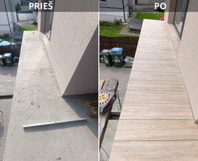 Plytelių klojimas - Vidaus apdailos darbai - 4 Vidaus apdailos darbai - Plytelių klojimas - 4