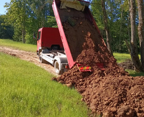 Vežam biriąsias medžiagos bei tvarkom sklypus / Scania / Darbų pavyzdys ID 4004111