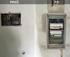 Elektros instaliacija - Elektros instaliacijos darbai - 1