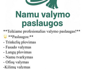 Profesionalios valymo paslaugos - Namų valymas - 1 Namų valymas - Profesionalios valymo paslaugos - 1