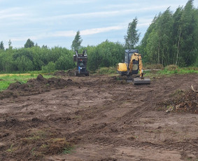 Sklypų lyginimas.vejos irengimas apželdinimo darbai / MB MANTEO / Darbų pavyzdys ID 4004629