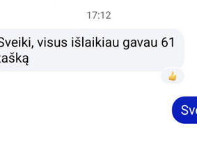 Lietuvių kalbos mokytoja korepetitorė / Daiva Kristina / Darbų pavyzdys ID 4004755