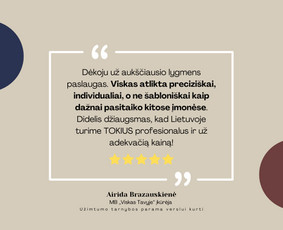 Es paramos paraiškų, verslo planų, projektų rengimas / Išmanūs finansai / Darbų pavyzdys ID 4005075