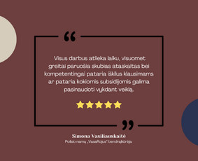 Es paramos paraiškų, verslo planų, projektų rengimas / Išmanūs finansai / Darbų pavyzdys ID 4005083