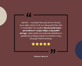 Es paramos paraiškų, verslo planų, projektų rengimas / Išmanūs finansai / Darbų pavyzdys ID 4005085