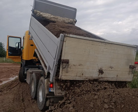 Vežam biriąsias medžiagos bei tvarkom sklypus / Scania / Darbų pavyzdys ID 4005685