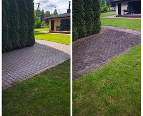 Trinkelių ir kitų kietųjų paviršių plovimas - Trinkelių valymas - 3 Trinkelių valymas - Trinkelių ir kitų kietųjų paviršių plovimas - 3
