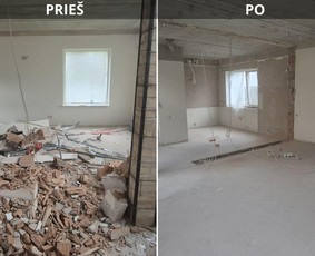 Pertvarų, sienų griovimas - Griovimo / Demontavimo Darbai - 4