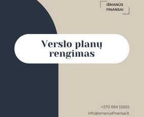 Es paramos paraiškų, verslo planų, projektų rengimas - Verslo planų rengimas - 1 Verslo planų rengimas - Es paramos paraiškų, verslo planų, projektų rengimas - 1