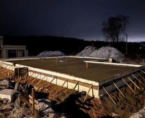 Pamatų liejimas, įrengimas - Liktiniai pamatai - 1