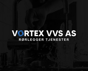 Logotipas Vortex VVS AS, santechnikos darbai.
