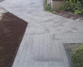 Vaikščiojimo takų posūkių įrengimas