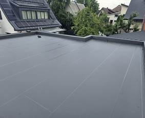 Plokšių stogų dengymas Pvc dangą / PVC garantas / Darbų pavyzdys ID 4010759