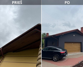 Medinių namų dažymas – premium kokybė. / Klaudijus Guzas / Darbų pavyzdys ID 4011667