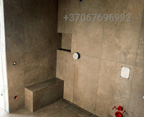 Vidaus apdailos darbai - Plyteliu klijavimas. įvairių dydžių. - 1