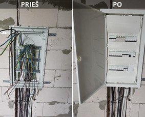 Elektros instaliacija, gedimų šalinimas, varžų matavimas. / Juozas Bagdonas / Darbų pavyzdys ID 4014093