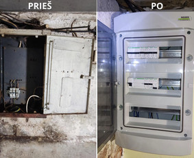 Elektros instaliacija, gedimų šalinimas, varžų matavimas. / Juozas Bagdonas / Darbų pavyzdys ID 4014127