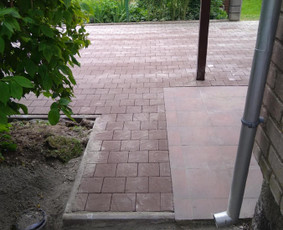 Trinkelių klojimas - Aplinkos tvarkymas, apželdinimas - 3 Aplinkos tvarkymas, apželdinimas - Trinkelių klojimas - 3