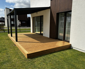 Terasų įrengimas - Staliaus darbai, (Terasos, Durys, Grindys, Grindjuostės) - 3