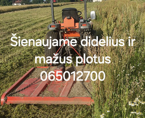 Zoles pjovimas, zemes frezavimas, kelmu salinimas / Mb Žolva / Darbų pavyzdys ID 4017497