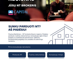 NT Brokeris Pardavimas ir nuoma Paulius Nečiūnas - Kitos kategorijos - 2 Kitos kategorijos - NT Brokeris Pardavimas ir nuoma Paulius Nečiūnas - 2