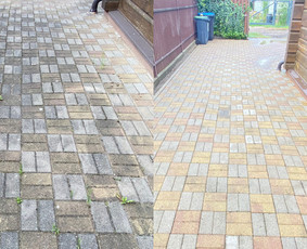 Trinkelių ir kitų paviršių plovimas – visoje Lietuvoje! - Trinkelių valymas - 3 Trinkelių valymas - Trinkelių ir kitų paviršių plovimas – visoje Lietuvoje! - 3