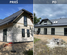 Stogų įrengimas, fasadų apdaila ir šiltinimas / MB T.T. Statyba / Darbų pavyzdys ID 4019597