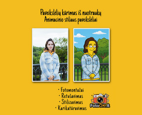 Nuotraukų retušavimas ir senų nuotraukų restauravimas / M. D. / Darbų pavyzdys ID 4021459