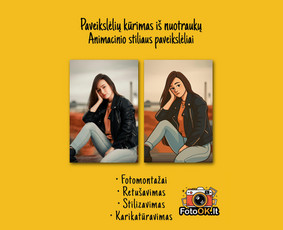 Nuotraukų retušavimas ir senų nuotraukų restauravimas / M. D. / Darbų pavyzdys ID 4021465