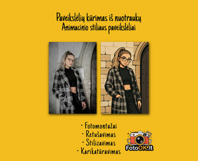 Nuotraukų retušavimas ir senų nuotraukų restauravimas / M. D. / Darbų pavyzdys ID 4021471