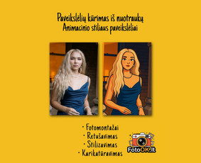 Nuotraukų retušavimas ir senų nuotraukų restauravimas / M. D. / Darbų pavyzdys ID 4021475