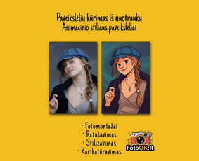 Nuotraukų retušavimas ir senų nuotraukų restauravimas / M. D. / Darbų pavyzdys ID 4021479