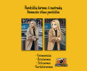 Nuotraukų retušavimas ir senų nuotraukų restauravimas / M. D. / Darbų pavyzdys ID 4021483
