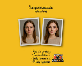 Nuotraukų retušavimas ir senų nuotraukų restauravimas / M. D. / Darbų pavyzdys ID 4021489