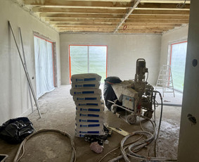 Statybos, apdaila - Tinkavimas / Tinkuojame gipsiniu tinku - 1