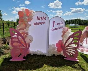 Krikštynų dekoravimas - Švenčių Dekoravimas, Floristika, Fotozonų Įrengimas - 3