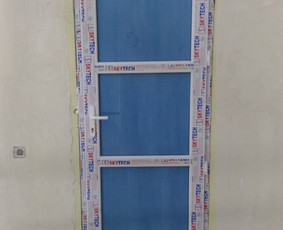 Vidaus apdailos darbai - Langų montavimas - 1 Langų montavimas - Vidaus apdailos darbai - 1