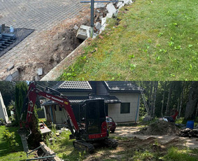 4t Mini ekskavatoriaus,bobcat.polių grežimas.griovimas / Spec. technikos nuoma Vilnius / Darbų pavyzdys ID 4025661