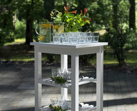 Šampano staliukas/sienelė su užkandžiais / Iventas-dekoras / Darbų pavyzdys ID 4026099