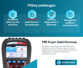 Elektros darbai,projektavimas,aptarnavimas,dokumentacija - Smulkūs elektros darbai - 2 Smulkūs elektros darbai - Elektros darbai,projektavimas,aptarnavimas,dokumentacija - 2